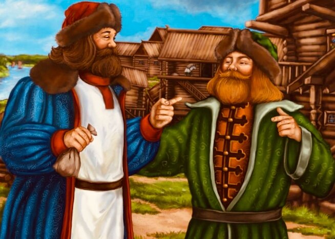 Борис и Глеб, в честь которых, собственно, день и назван - первые отечественные святые. 