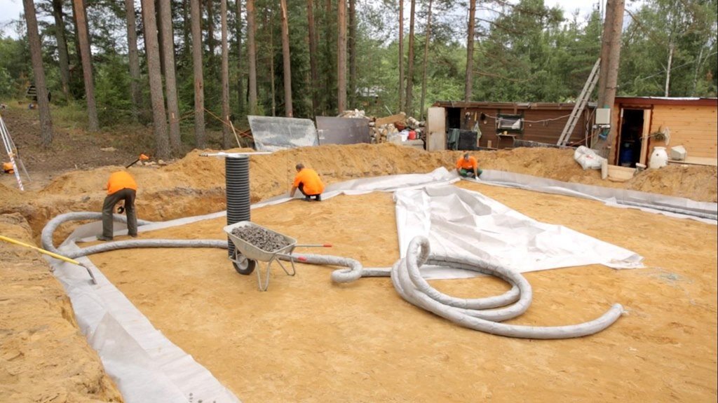 Фундамент шведская плита: характеристика и технология строительства