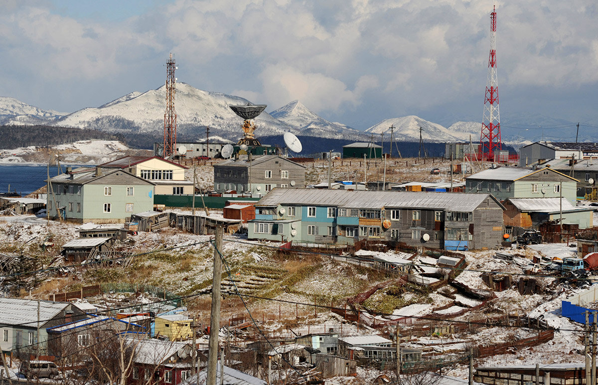 Южно курильск фото города