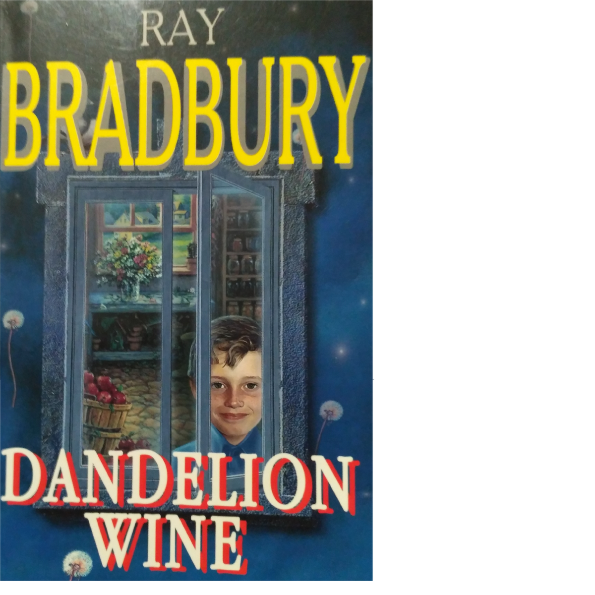 Обложка книги "Вино из одуванчиков" Рэя Брэдбери ан языке оригинала. Издательство Айрис Пресс