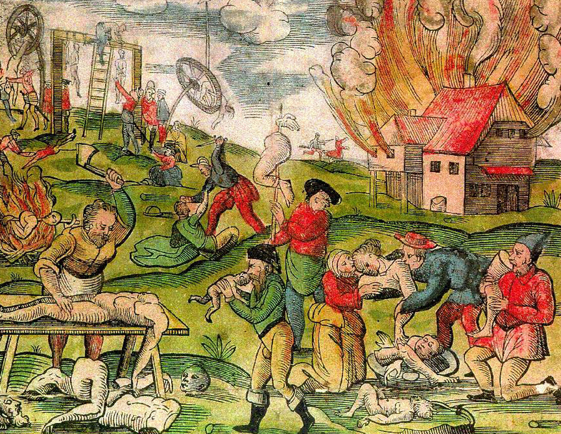 Средневековая гравюра