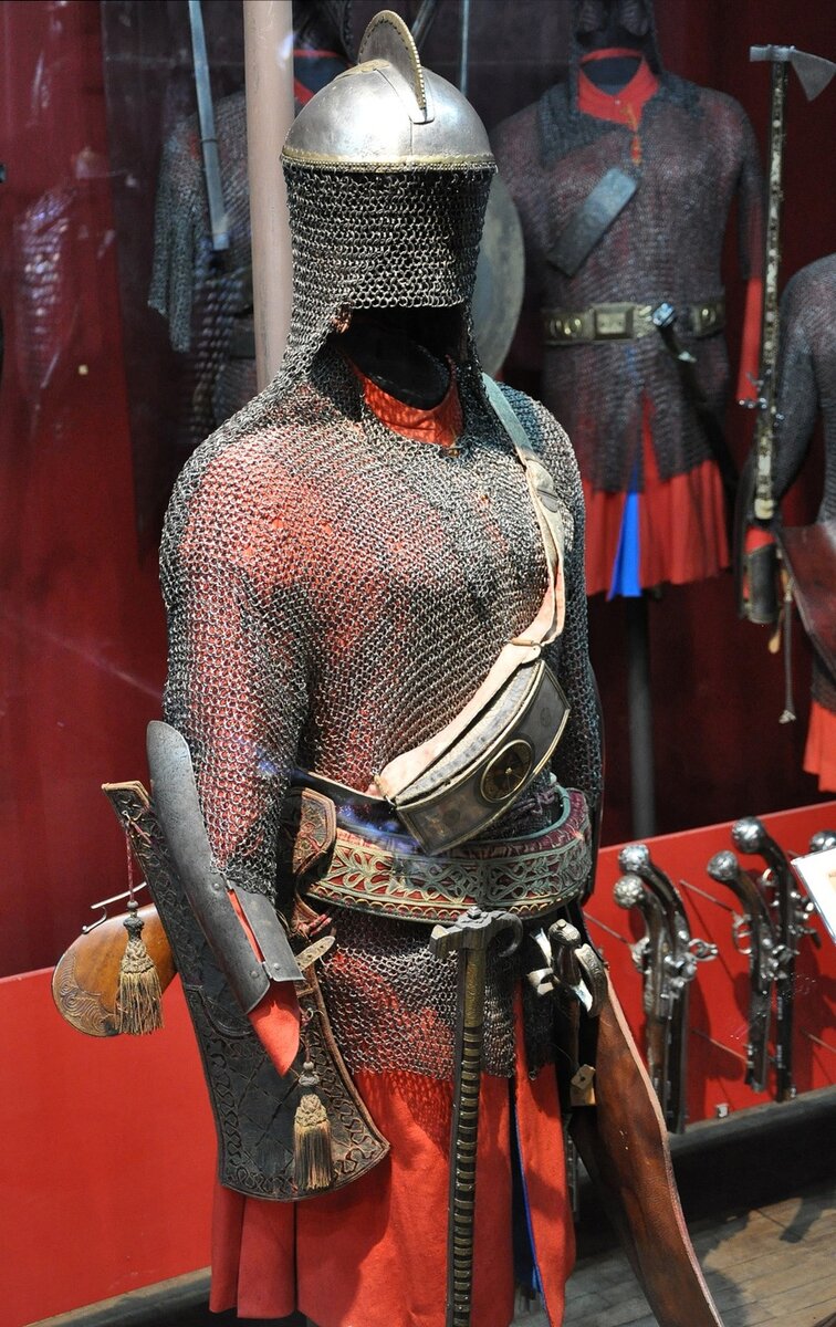 Доспех польского шеренгового всадника с мисюркой-прилбицей.