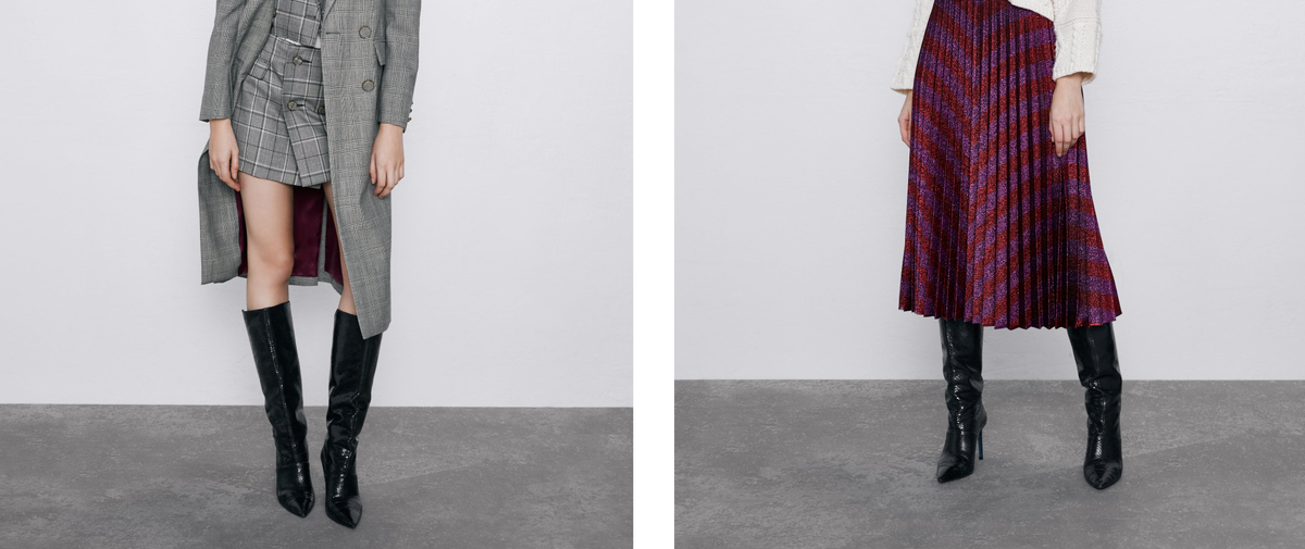 Фото из каталога https://www.zara.com, которые, на мой взгляд, точнее всего копируют все текущие тренды.