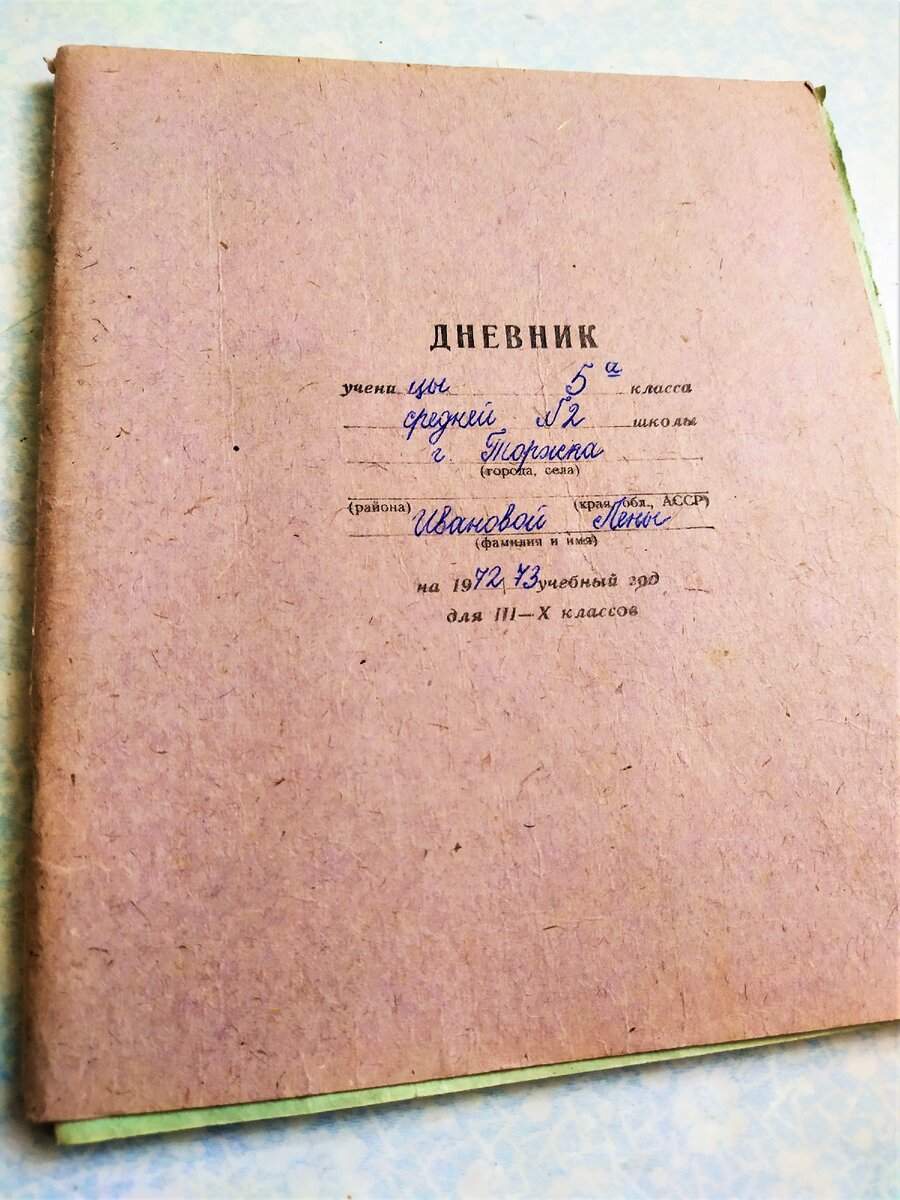 Школьный дневник в СССР.Как мы учились в 60-70 годы | Елена Шаламонова |  Дзен