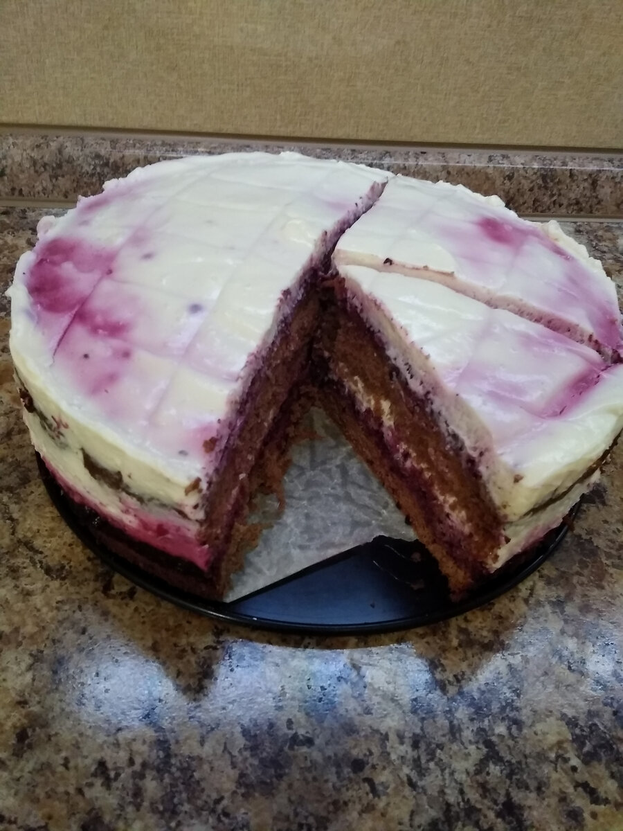 Тортик в разрезе.