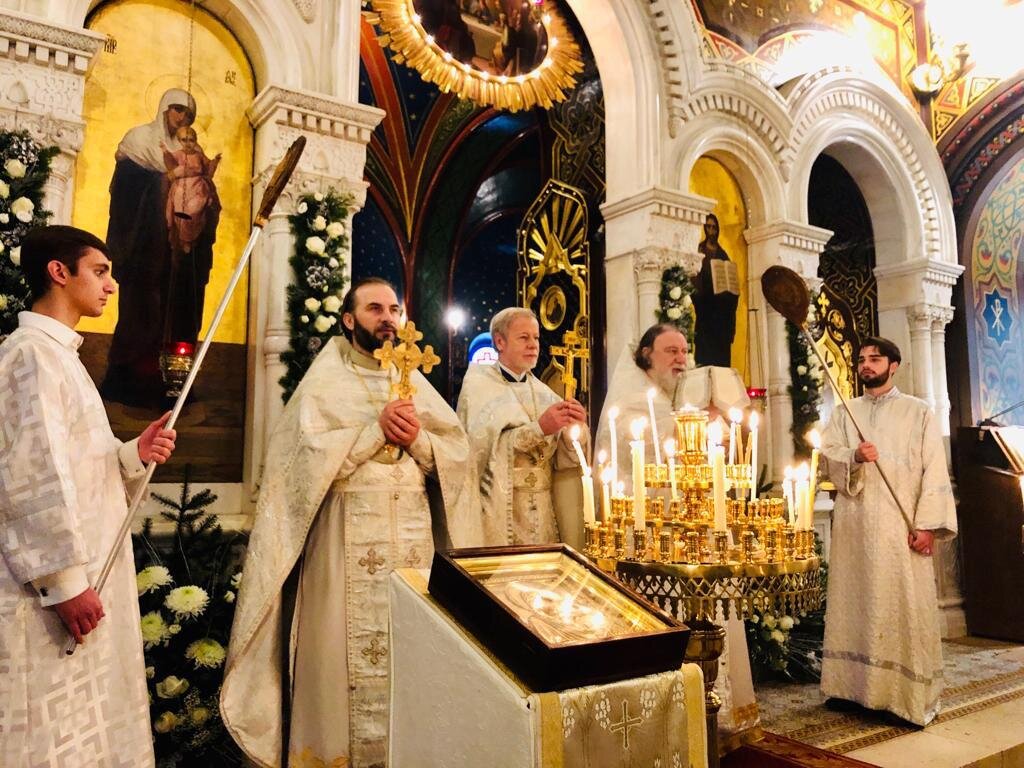 Отец Георгий в Женевском соборе