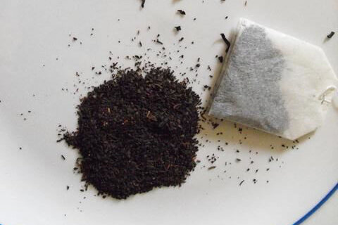 Чайная пыль.