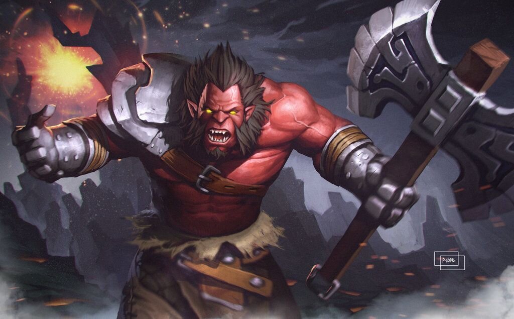 Могул Хан, Axe