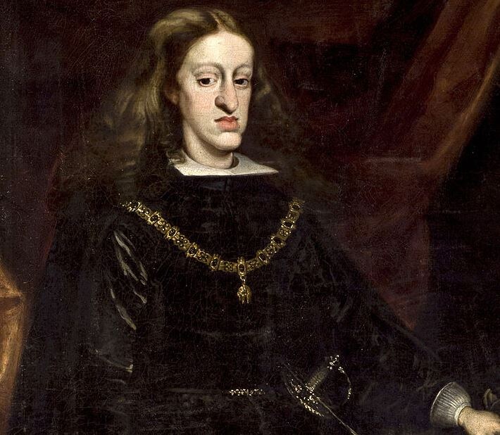 Портрет Карла II. Худ. Х. Карреньо де Миранда. Ок. 1685 г.