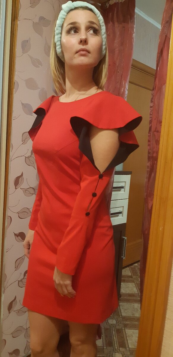 Фото платья по выкройке Веры Ольховской