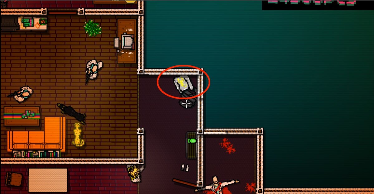 Hotline miami заминированная комната