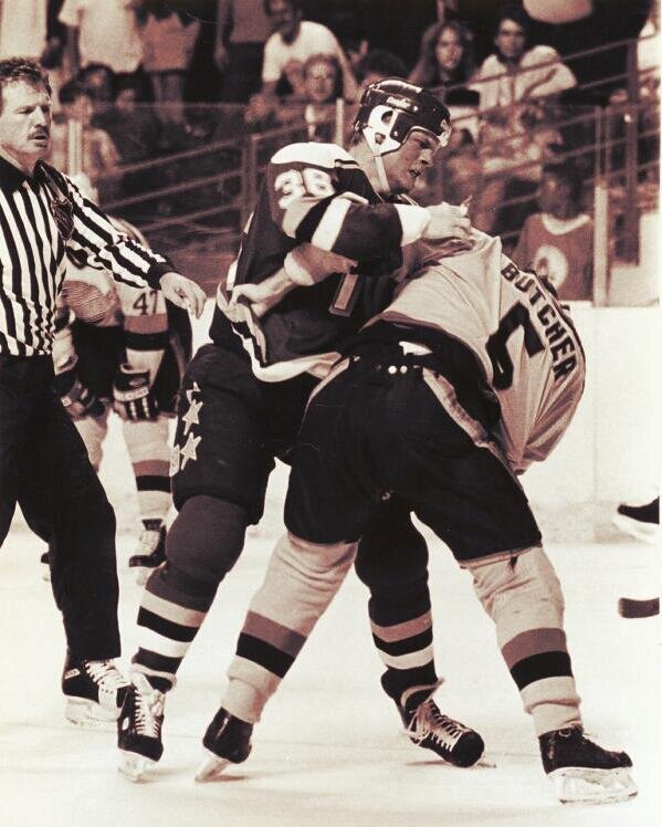 Линк (слева) занимается любимым делом.