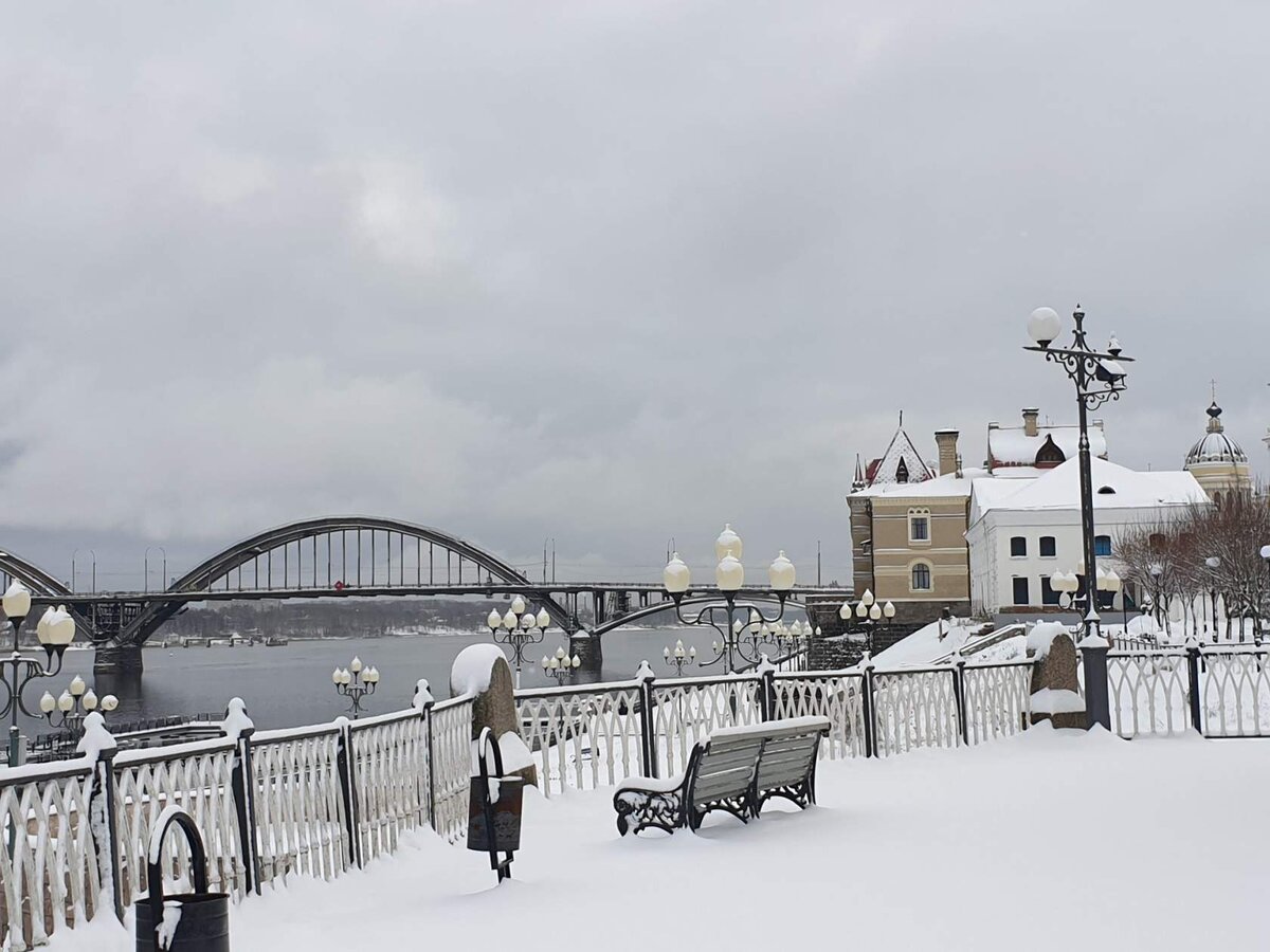 Набережная г. Рыбинск - Путешествуем с Верой г. Орел