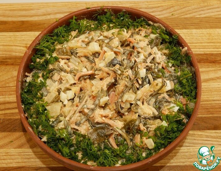 Вкусный, полезный салат на скорую руку.