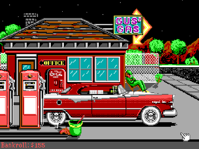 Заправка. Тут полное самообслуживание) сам заправляешься - сам моешь машину) P.S. лучше не пытайся протереть хозяина заправки, он будет очень ругаться!

