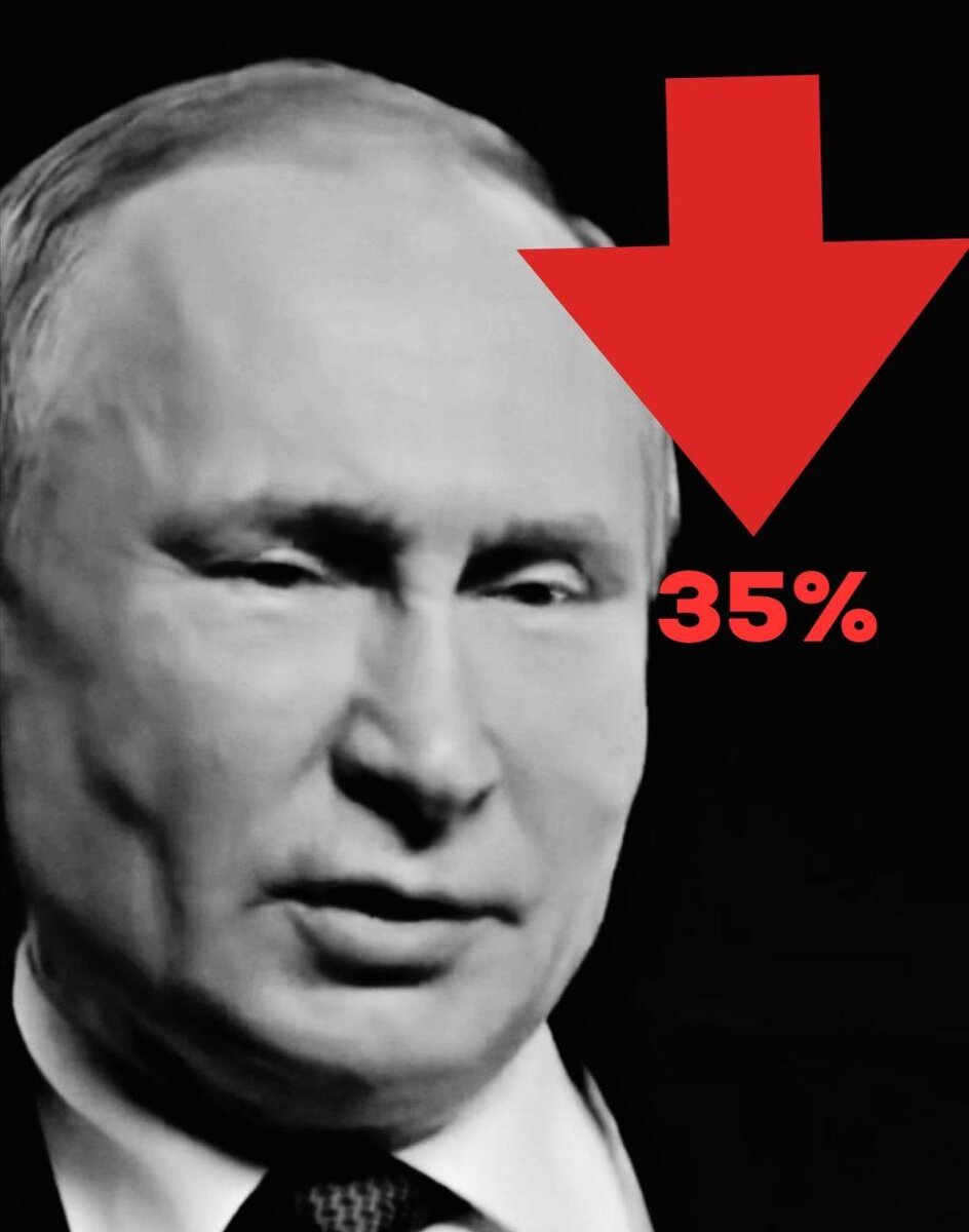 Рейтинг Путина падает