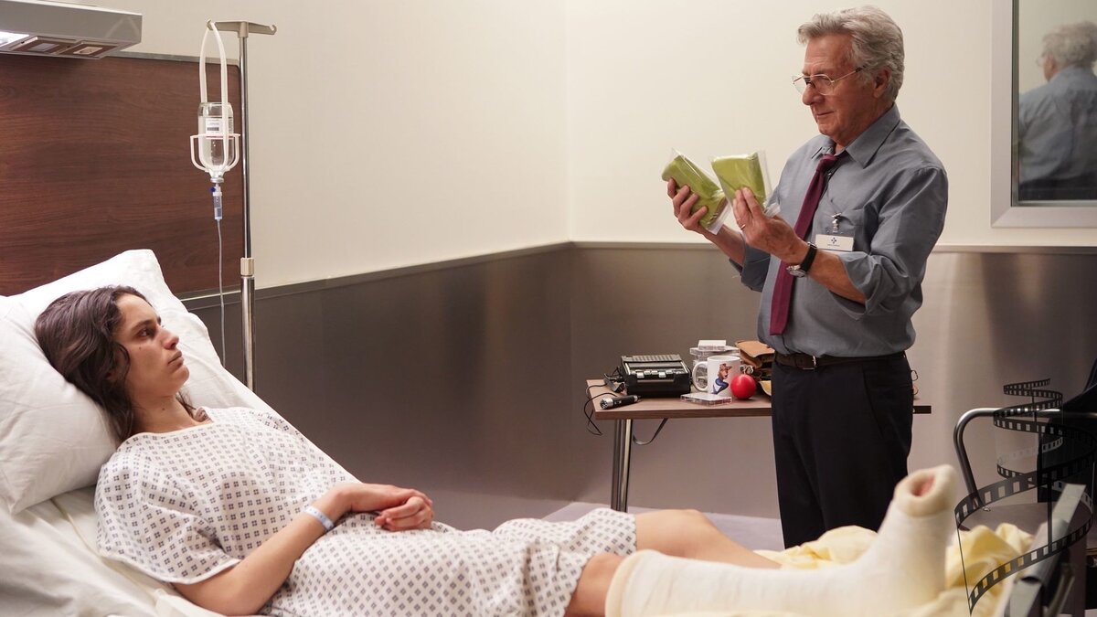 Валентина Белле и Дастин Хоффман