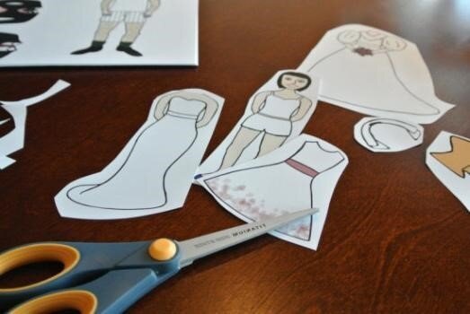Как сделать куклу из бумаги? - статьи Рос-Арт