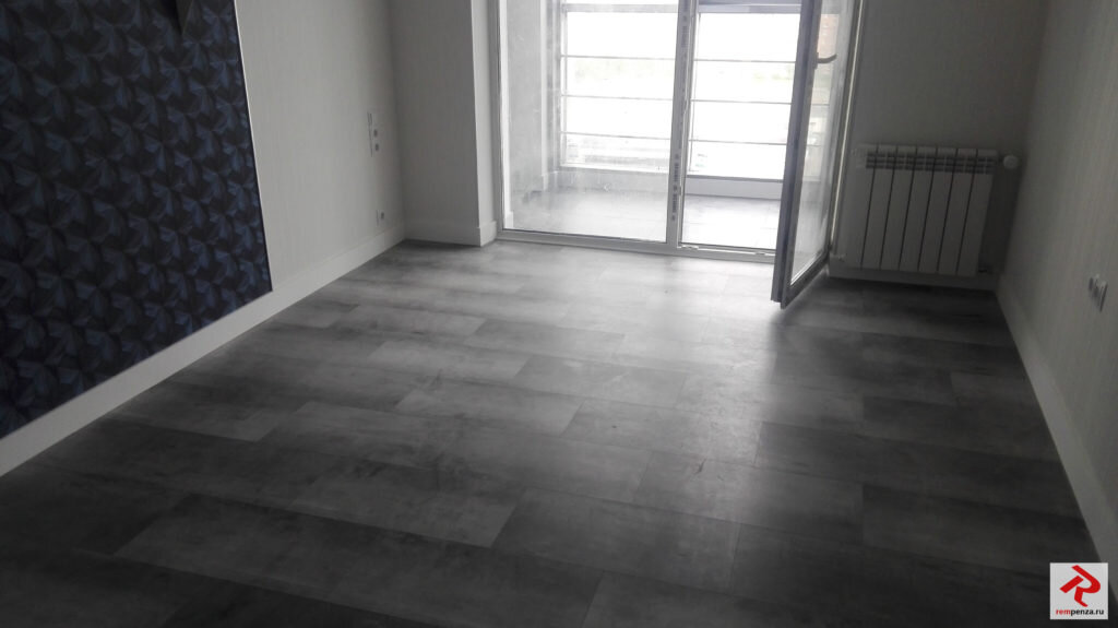 Кварцвинил на полу в комнате — современное модное покрытие