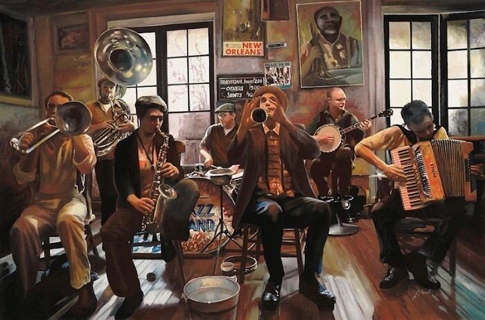 Итальянский художник Гвидо Борелли