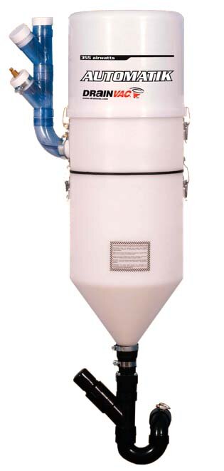 Автоматический агрегат со сливом в канализацию.