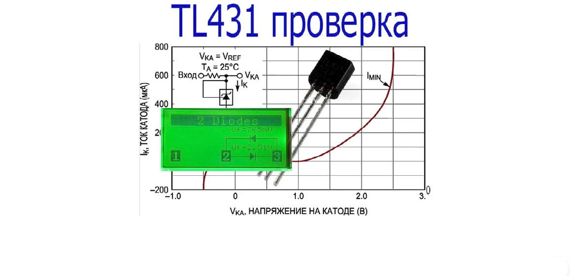 Схема для проверки tl431