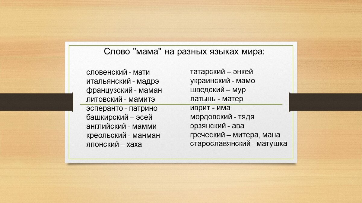 Слово «мама». Откуда оно взялось? Теория происхождения слова по мнению моей  дочери | Путь к себе | Дзен