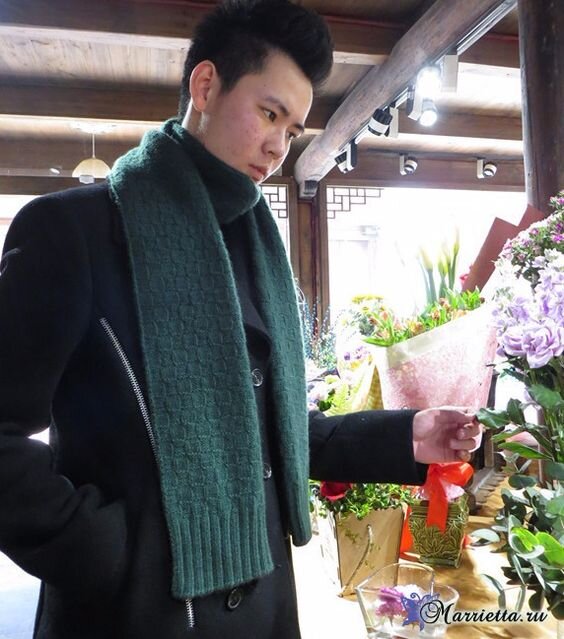 Простая шахматка + резинка. Источник фото: http://marrietta.ru