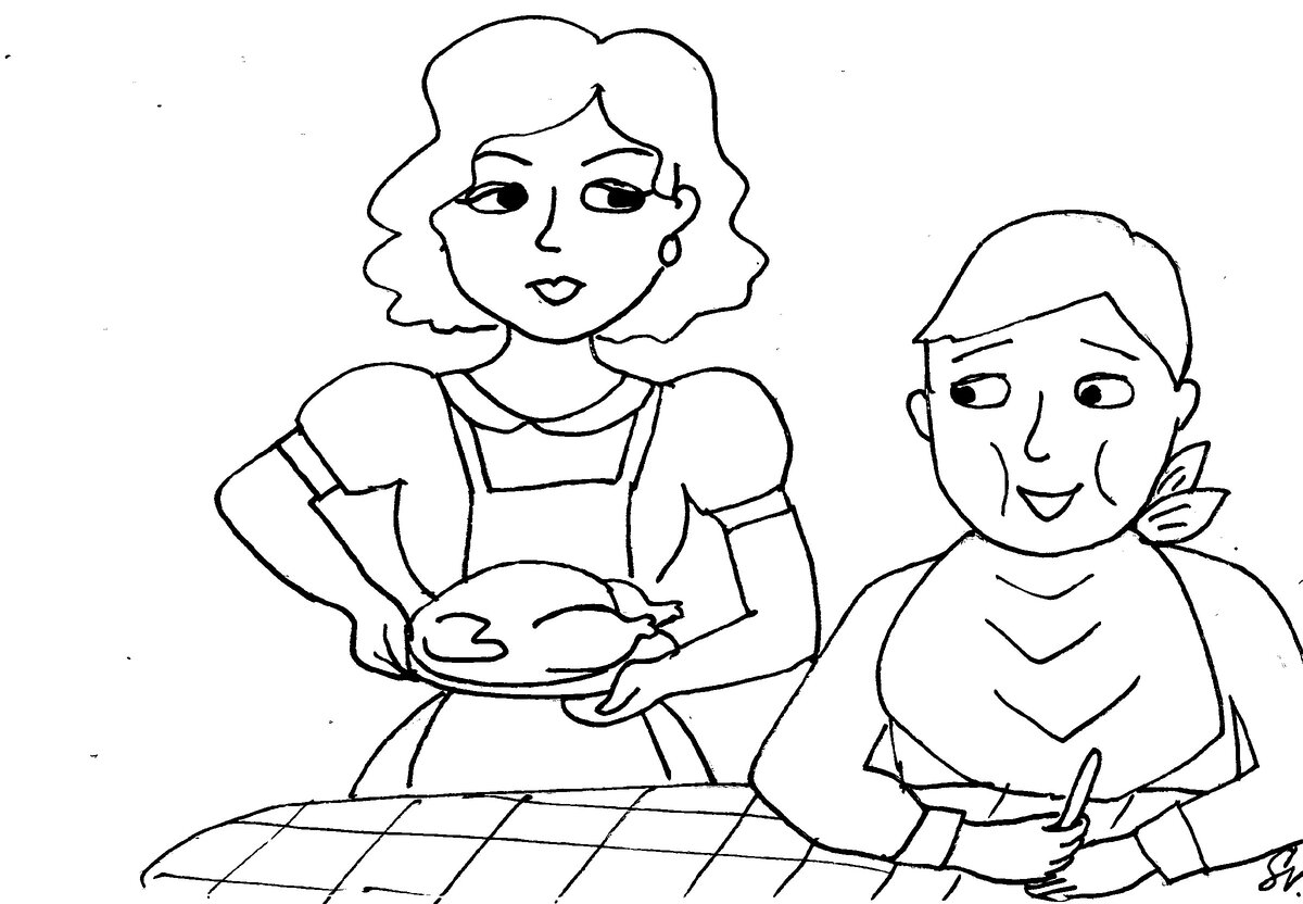 Женщины должны помогать мужчинам в меру!