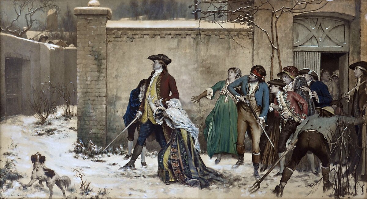 Французские «белогвардейцы» образца XVIII века.