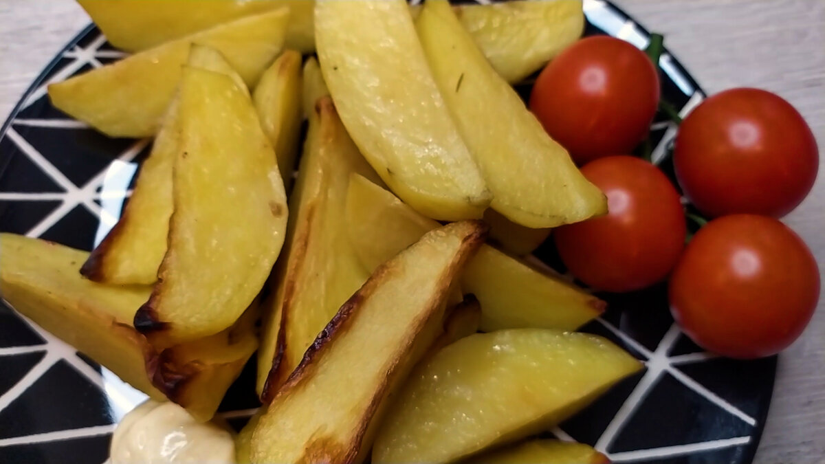 Вот такую картошечку любит мой муж