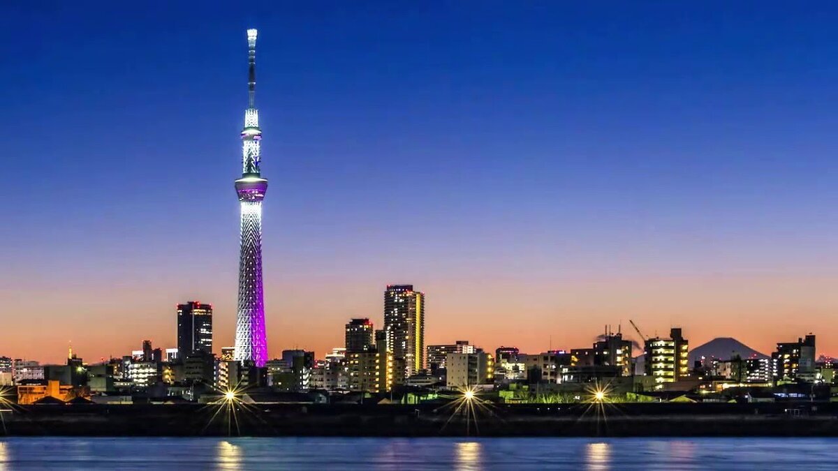 Tokyo sky tree фото