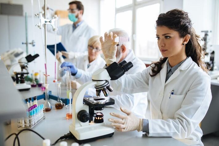 Учёный в США