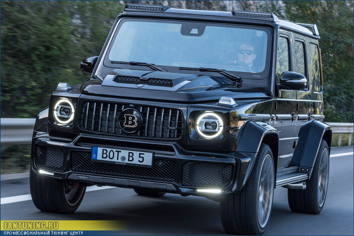 Аэродинамический обвес Брабус (Brabus) на новый Гелендваген (Mercedes G) W464