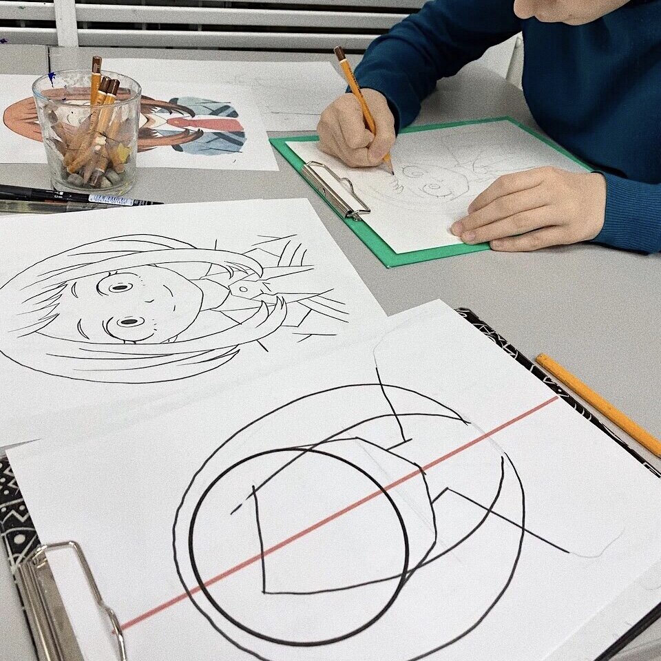 Изучаем построение лица 