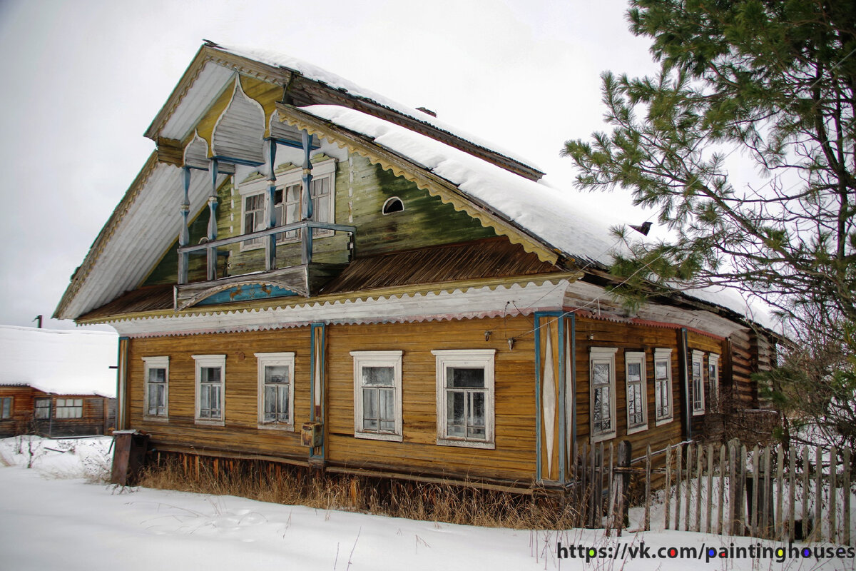 Деревня Щелье Красноборский район