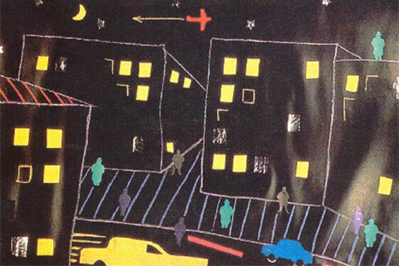 Рисунок Виктора Цоя