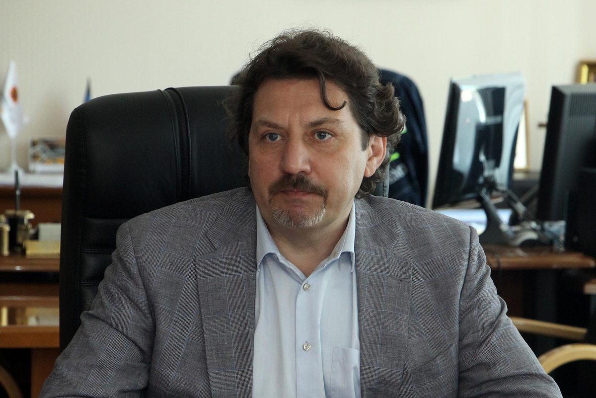 Генеральный директор ЮГМК Евгений Юрченко (© Официальный сайт ДНР)
