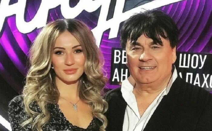 Александр Серов с дочкой Мишель