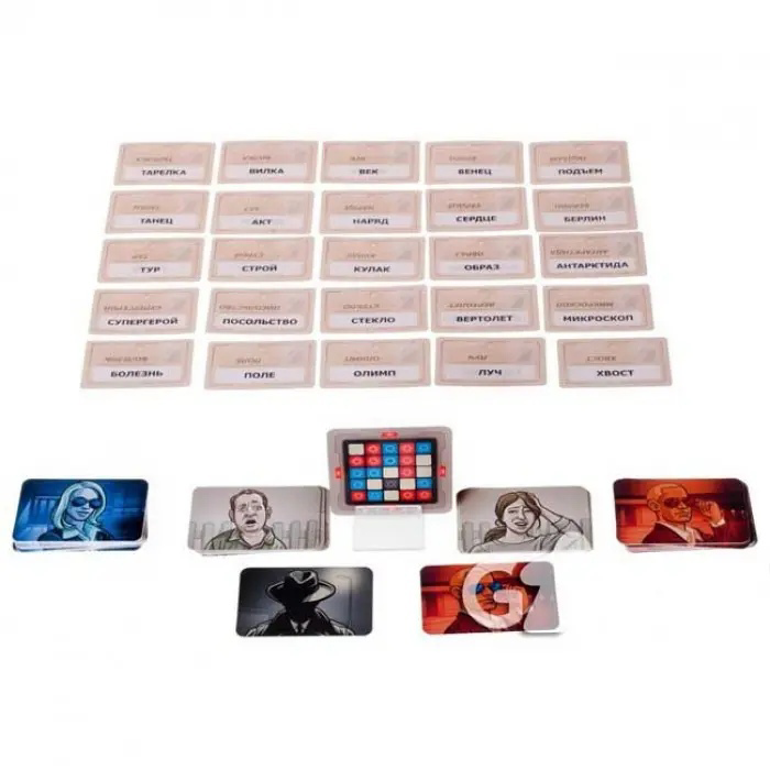 Разложенная партия в "Codenames"