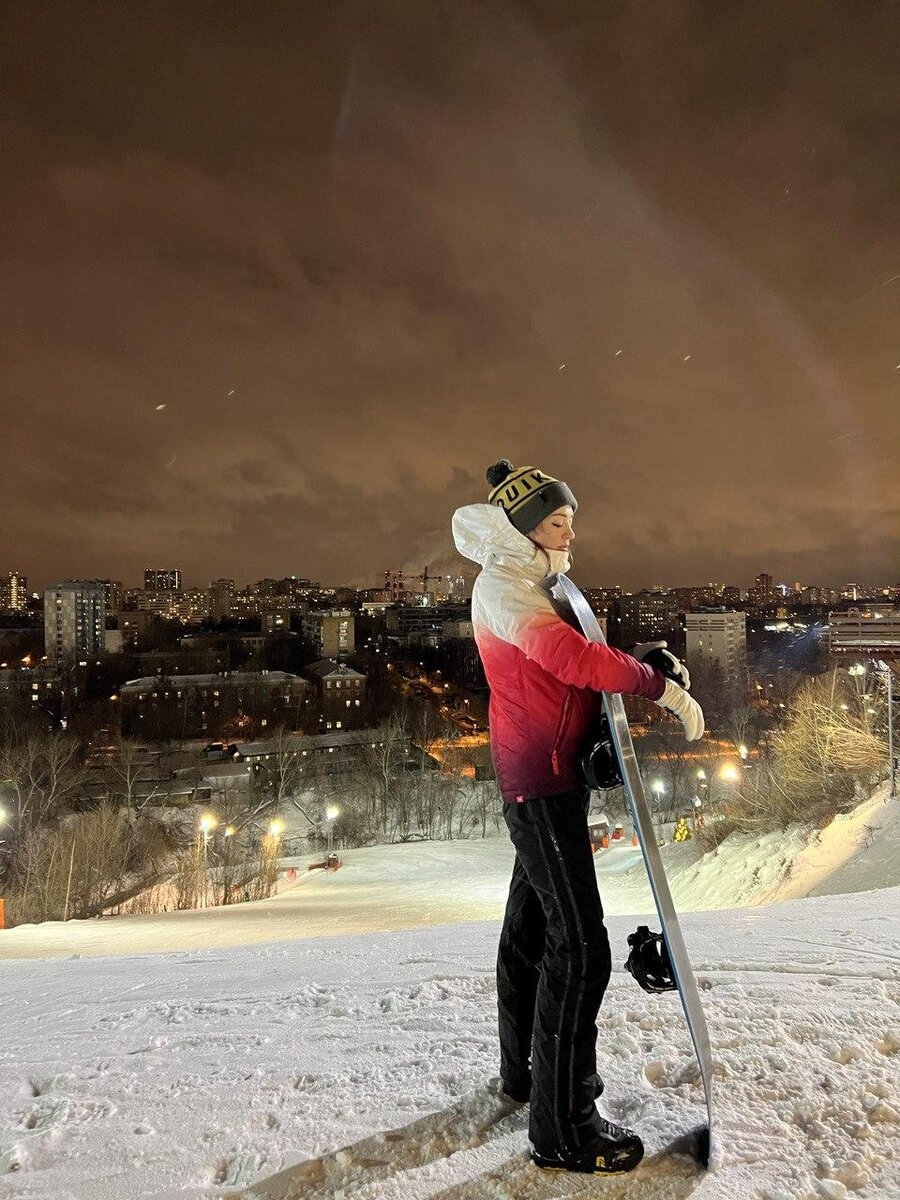 Горнолыжный спорткомплекс "Кант". Москва, Россия.