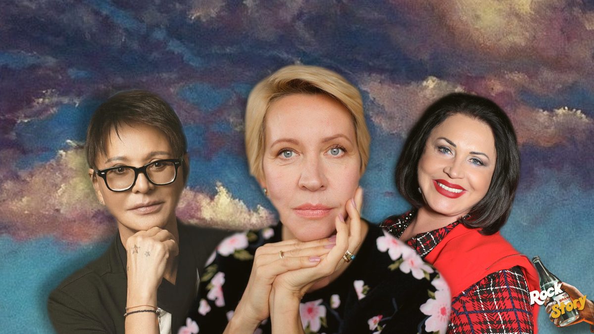 На фотографии:  Ирина Хакамада, Татьяна Лазарева и Надежда Бабкина 