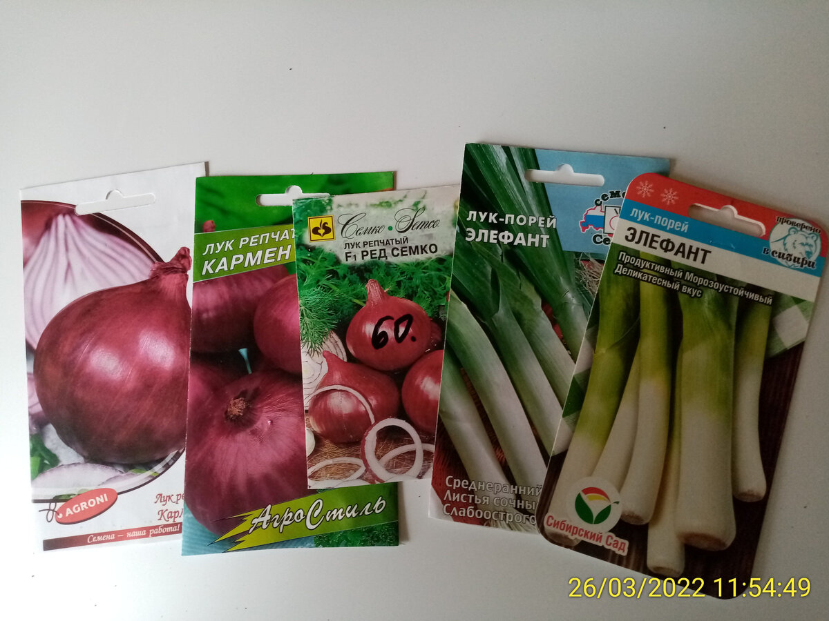 Заманчивая семена лука