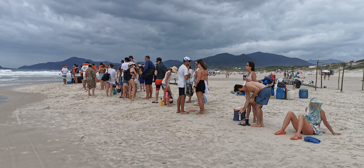 Очередь на лодку