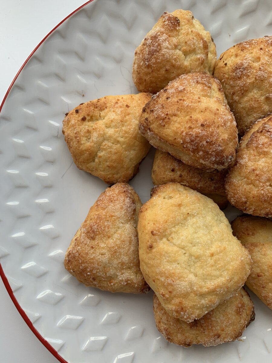 Монастырская кухня творожное печенье