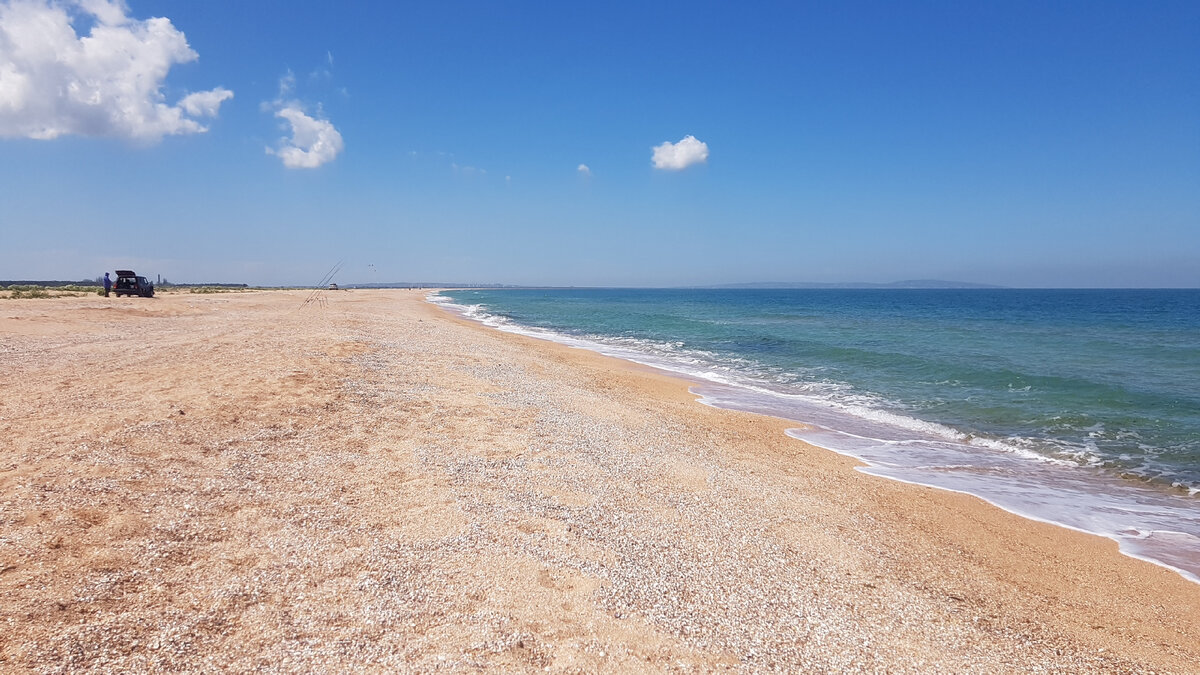 Маленькое село у моря. Бескрайние пляжи и пансионат, не хуже  египетско-турецких 