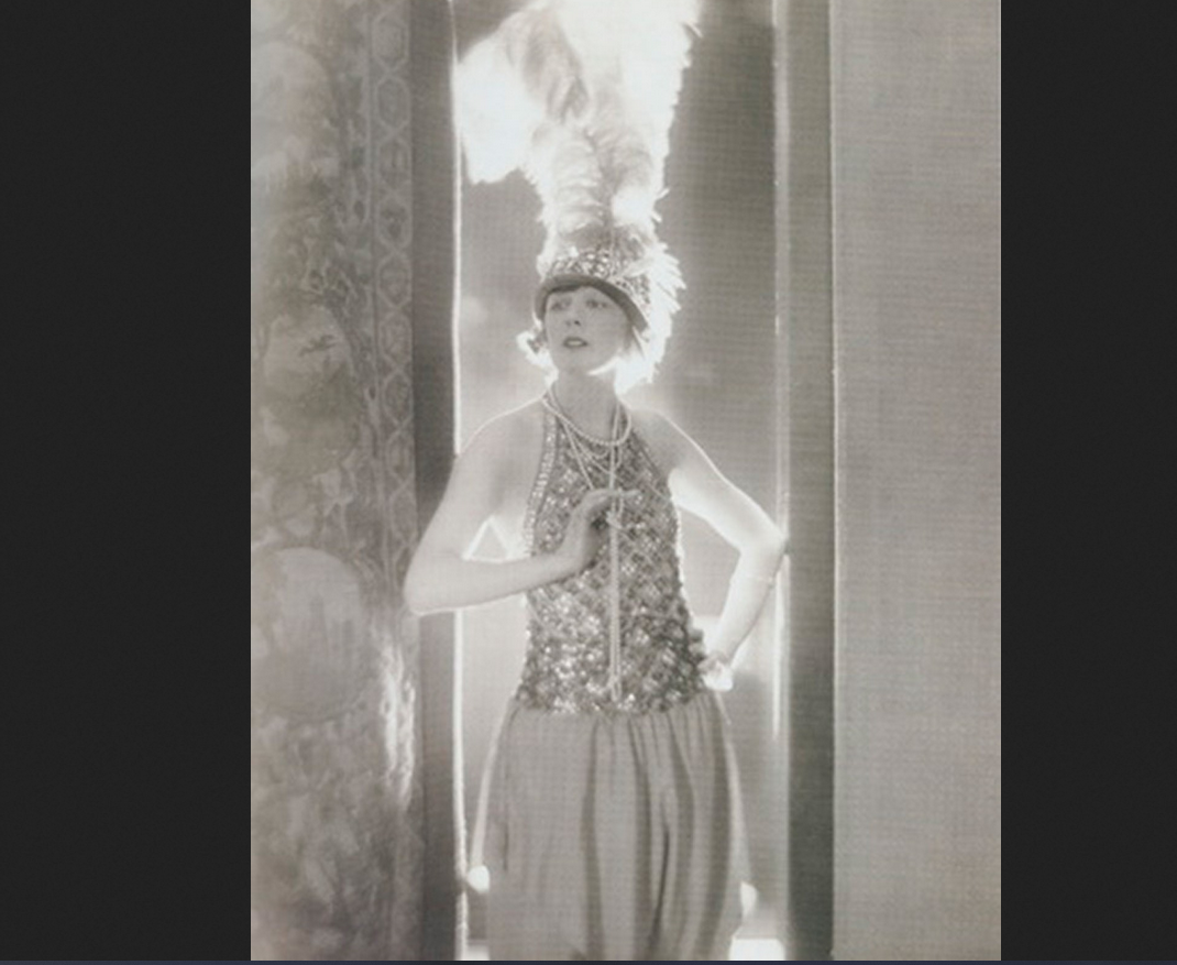 Фото Адольфа де Мейера. "Мэрилин Миллер, актриса и танцовщица". Март 1921