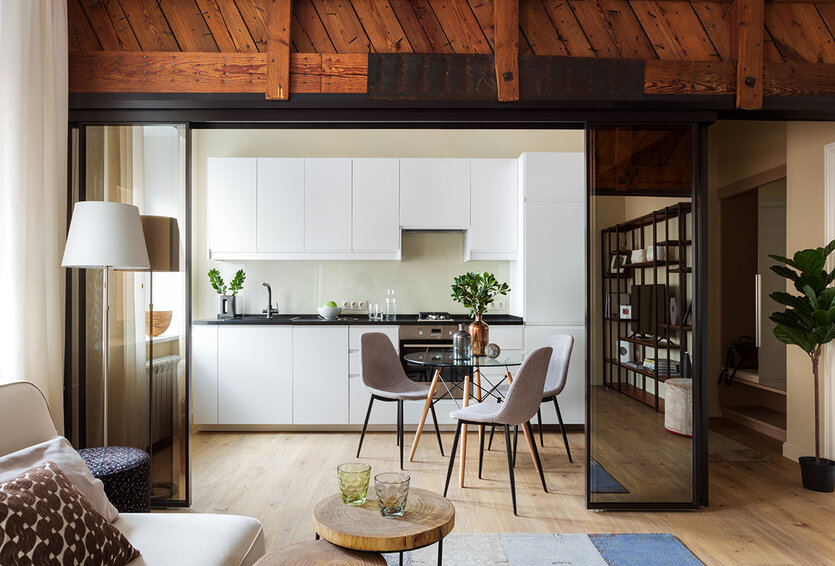 Фрагмент интерьера. Дизайн: Brimmer Design Buro.