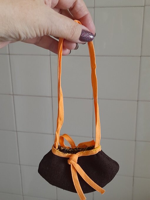 Сумочка "Апельсиновые ушки". Июль, 2022. 