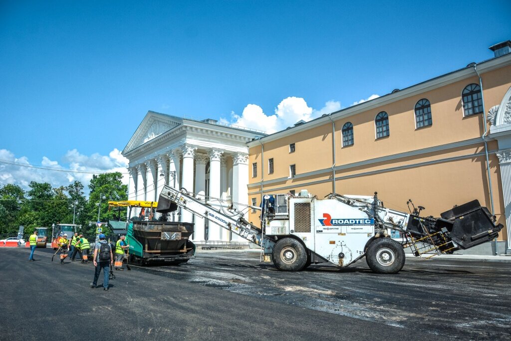 В Твери Театральная площадь предстанет обновлённой ко дню города
